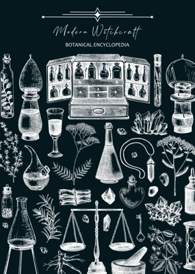 Antique apothecary frame. Hand-drawn vector illustrations. Alchemy sketches on chalkboard. Bohemian style witchcraft background. Vintage card invitation design. NOT AI generated